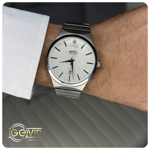 ساعت کوبل مردانه فلزی مدل CB6283G