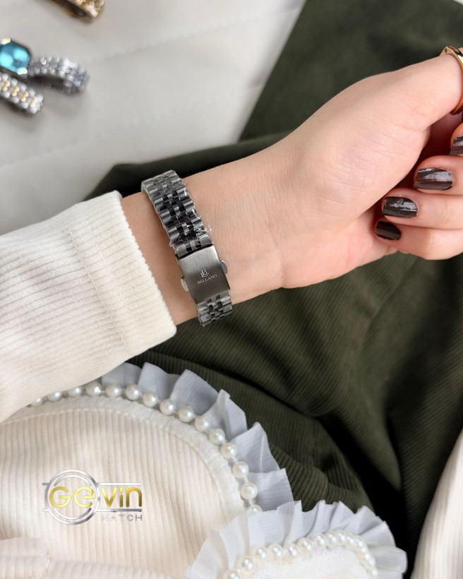 ساعت زنانه بلانو فلزی چهارگوش مدل B1007/2