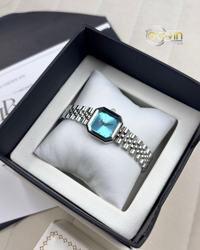 ساعت زنانه بلانو چهار گوش فلزی مدل B1007/5